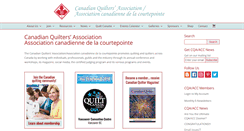 Desktop Screenshot of canadianquilter.com